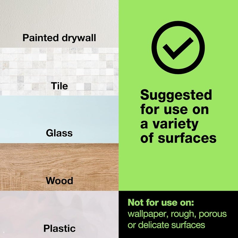 FrogTape reMOVEables Large Picture Hanging Strips, Damage-Free Removable Adhesive Wall Strips, Picture Hangers, Stick On Wall Mounting for Frames, Canvas, Home Décor, White, 12 Pairs (24 Pieces) - Image 5